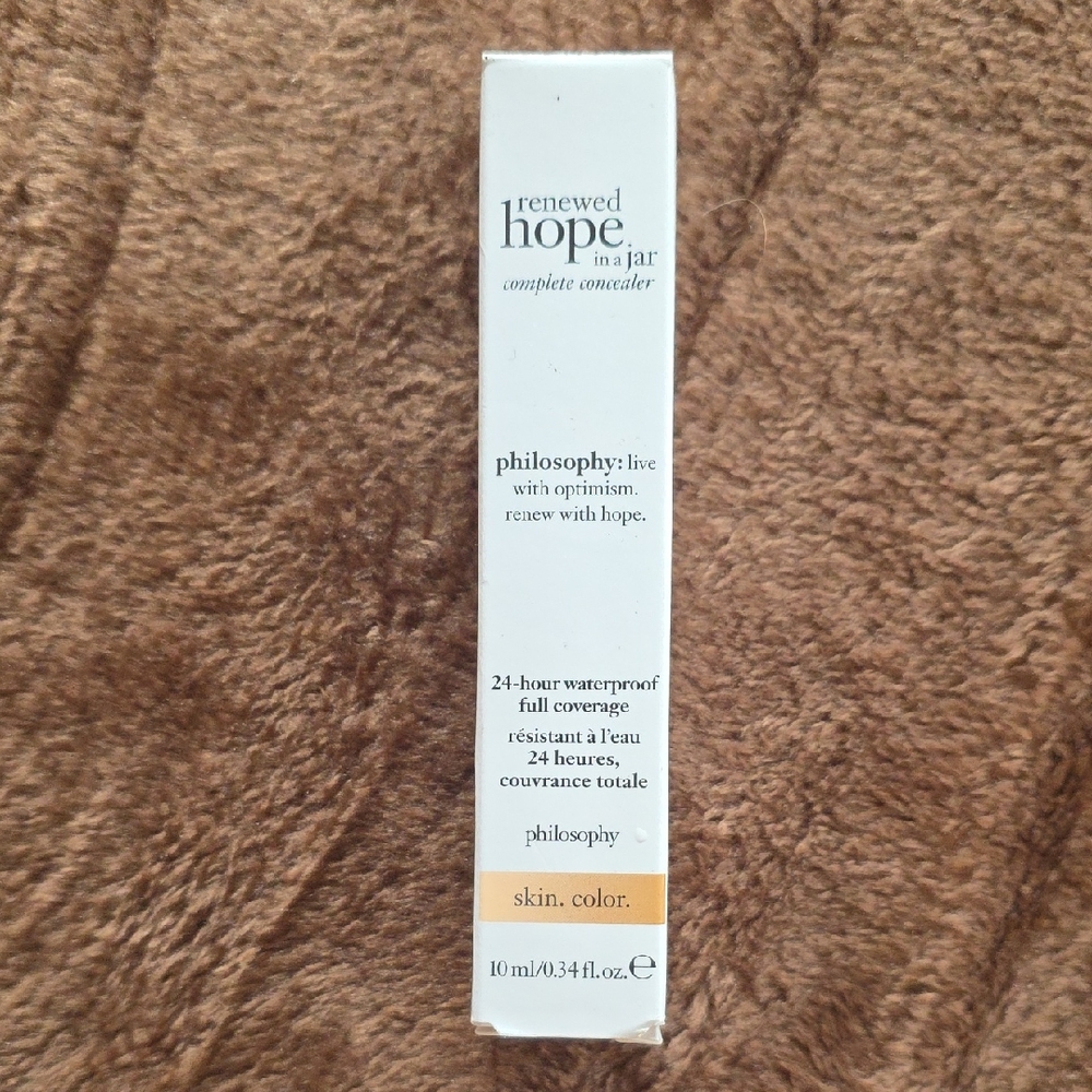 Discontinued PHILOSOPHY renewed hope in a jar complete concealer Nude